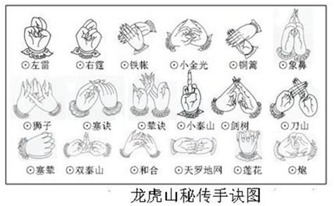 道教指法|道家掐诀手印大全（图文教学）